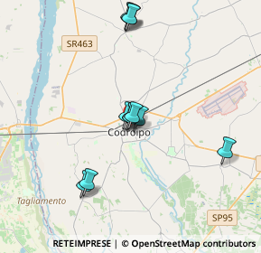 Mappa Via Trieste, 33033 Codroipo UD, Italia (3.14273)