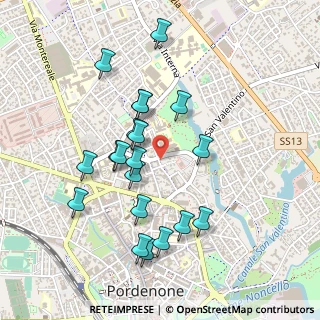 Mappa Via Fontane, 33170 Pordenone PN, Italia (0.45)