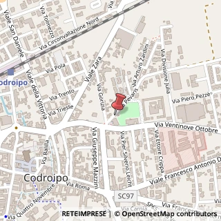 Mappa Via Pevaris, 5, 33033 Codroipo, Udine (Friuli-Venezia Giulia)
