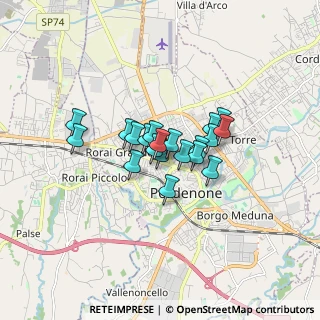 Mappa Via Granatiere, 33170 Pordenone PN, Italia (1.008)