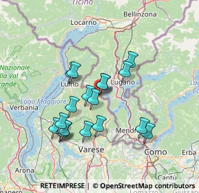 Mappa 21037 Lavena Ponte Tresa VA, Italia (12.30944)