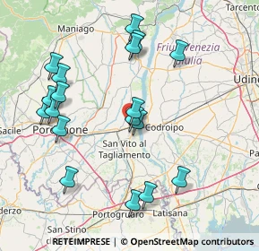 Mappa Via dell'Industria, 33098 Valvasone PN, Italia (16.34222)