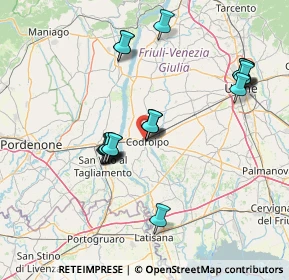 Mappa Via degli Olmi, 33033 Codroipo UD, Italia (14.0625)