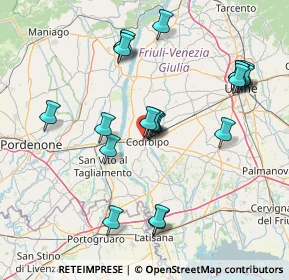 Mappa Via degli Olmi, 33033 Codroipo UD, Italia (15.249)