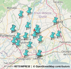 Mappa Via degli Olmi, 33033 Codroipo UD, Italia (15.0355)