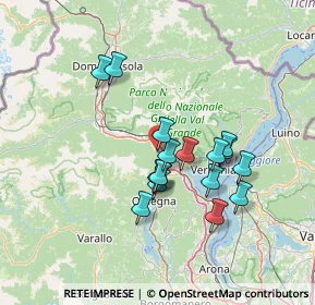 Mappa Via S. Sebastiano, 28877 Ornavasso VB, Italia (11.57059)