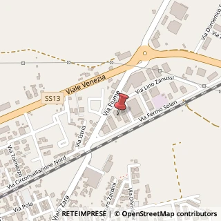 Mappa Via Fiume, 10, 33033 Codroipo, Udine (Friuli-Venezia Giulia)