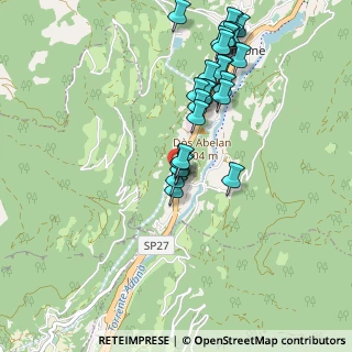 Mappa Via Galizia, 38087 Lardaro TN, Italia (0.96667)