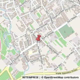 Mappa Via Antonio Canova, 55, 31029 Vittorio Veneto, Treviso (Veneto)