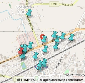 Mappa Via Lancieri di Novara, 33033 Codroipo UD, Italia (0.495)