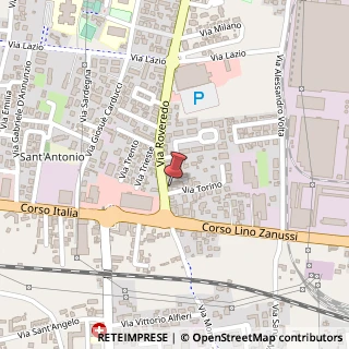Mappa Via Roveredo, 14, 33080 Porcia, Pordenone (Friuli-Venezia Giulia)