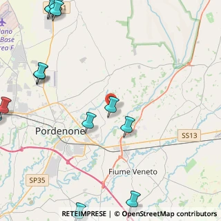 Mappa Via Pasch, 33084 Cordenons PN, Italia (6.61385)