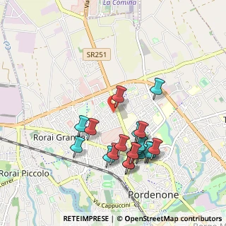 Mappa Via Julia, 33170 Pordenone PN, Italia (0.933)
