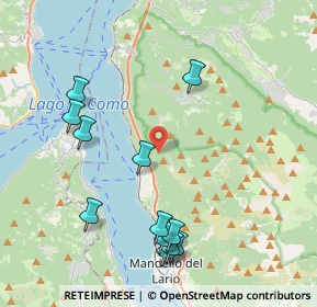 Mappa Unnamed Road, 23827 Lierna LC, Italia (4.46583)