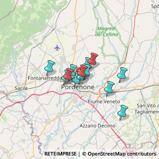 Mappa Via Monte Pelmo, 33170 Pordenone PN, Italia (4.06692)