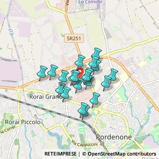 Mappa Via Ariete, 33170 Pordenone PN, Italia (0.5835)