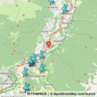 Mappa Via Gera, 25050 Niardo BS, Italia (2.86818)