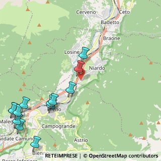 Mappa Via Gera, 25050 Niardo BS, Italia (2.95462)