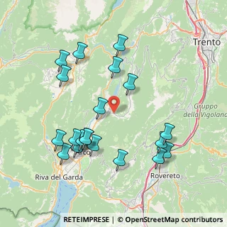 Mappa Via Roma, 38074 Drena TN, Italia (8.2215)