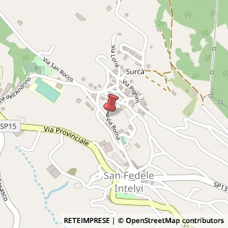 Mappa Via Roma, 74, 22028 San Fedele Intelvi, Como (Lombardia)