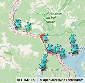 Mappa 28877 Ornavasso VB, Italia (8.795)