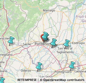 Mappa Via Montereale, 33170 Pordenone PN, Italia (22.90462)
