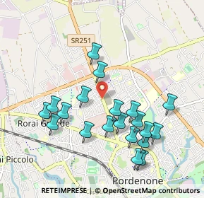 Mappa Via Montereale, 33170 Pordenone PN, Italia (0.961)