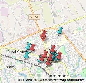 Mappa Via Montereale, 33170 Pordenone PN, Italia (0.92)