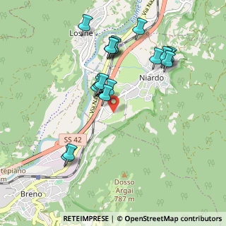 Mappa Via dell' Artigianato, 25050 Niardo BS, Italia (0.924)