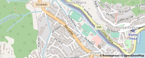 Mappa Lavena Ponte Tresa