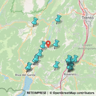 Mappa Via Giovanni Segantini, 38074 Drena TN, Italia (8.73056)