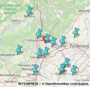 Mappa Via Castelletto, 31012 Cappella maggiore TV, Italia (16.15)