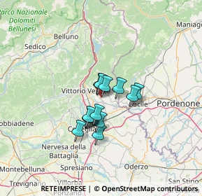 Mappa Via Castelletto, 31012 Cappella maggiore TV, Italia (8.46571)