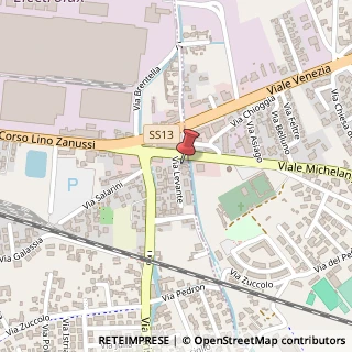 Mappa Via Levante, 5, 33080 Porcia, Pordenone (Friuli-Venezia Giulia)