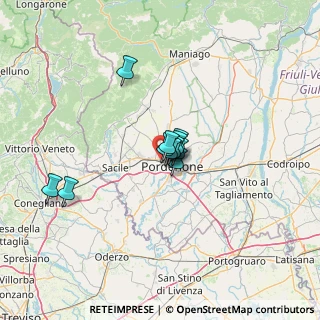Mappa Via Levante, 33080 Porcia PN, Italia (7.77455)