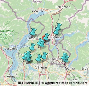 Mappa PIAZZA ANTONIO GRAMSCI, 21037 Lavena ponte Tresa VA, Italia (12.38556)