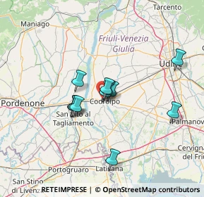Mappa Viale Venezia, 33033 Codroipo UD, Italia (10.27636)