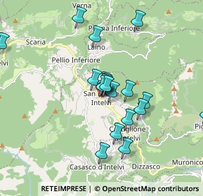 Mappa Via Gemini Andreetti, 22028 San Fedele Intelvi CO, Italia (1.6835)