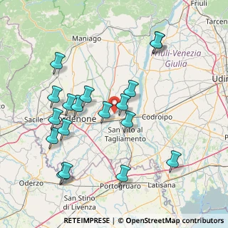 Mappa Piazza Cavour, 33080 Castions PN, Italia (16.4)