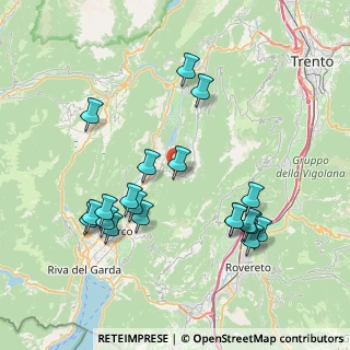 Mappa Via del Luch, 38074 Drena TN, Italia (8.0995)