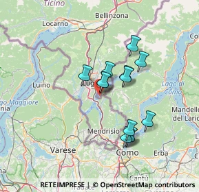Mappa Corso Italia, 22060 Campione d'Italia CO, Italia (11.12615)