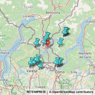 Mappa Corso Italia, 22060 Campione d'Italia CO, Italia (13.01)