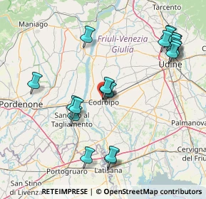 Mappa Via San Daniele, 33033 Codroipo UD, Italia (17.4185)