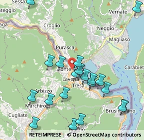 Mappa SP233, 21037 Lavena Ponte Tresa VA, Italia (2.2165)