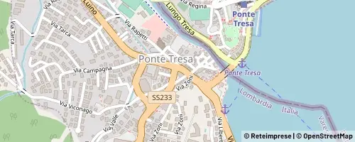 Mappa Lavena Ponte Tresa