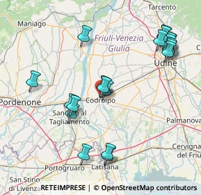 Mappa Vicolo Resia, 33033 Codroipo UD, Italia (17.3945)