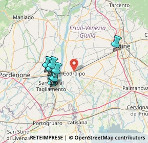 Mappa Vicolo Resia, 33033 Codroipo UD, Italia (11.78909)