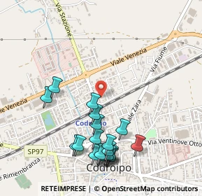 Mappa Vicolo Resia, 33033 Codroipo UD, Italia (0.5535)