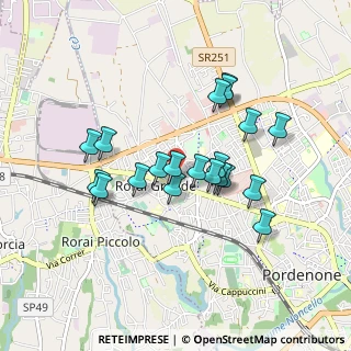 Mappa Via del Planton, 33170 Pordenone PN, Italia (0.754)