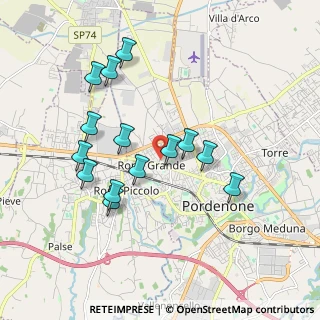 Mappa Via del Planton, 33170 Pordenone PN, Italia (1.73786)